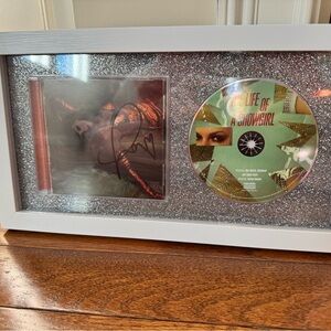 Taylor Swift Framed and Signed The Life of a Showgirl CD #3